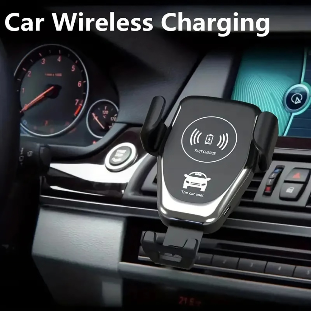 Wireless Car Charger Mount Fast Charging - 2-in-1 Kabelloses Ladegerät 30W Schnellladung Handyhalterung