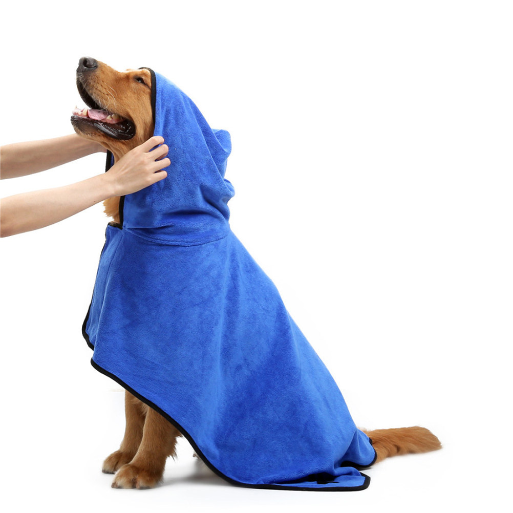 Microfiber Car Drying Towel Super Absorbent - Mikrofaser-Bademantel für Haustiere, Hundehandtuch, schnelltrocknend, super