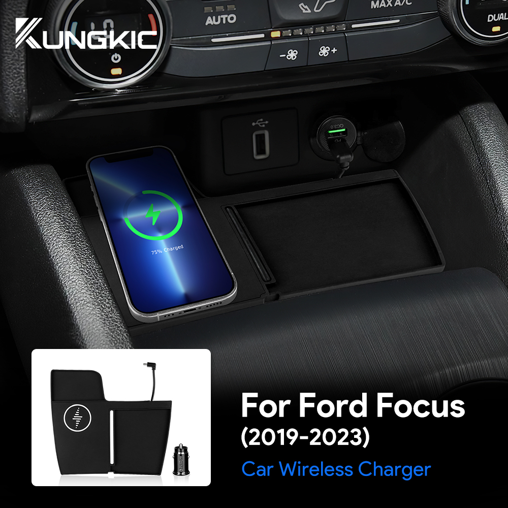 Wireless Car Charger Mount Fast Charging - Auto Drahtlose Schnelle Lade Halter Für