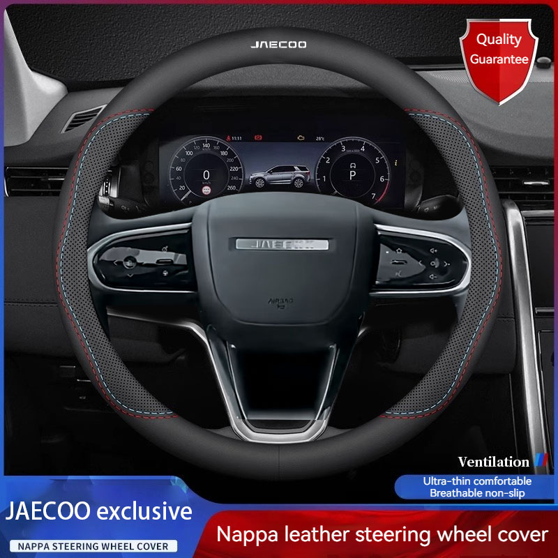 Leder-Lenkradbezug, für Jaecoo – Car Steering Wheel Cover Anti Slip Breathable Bewertung und Preis