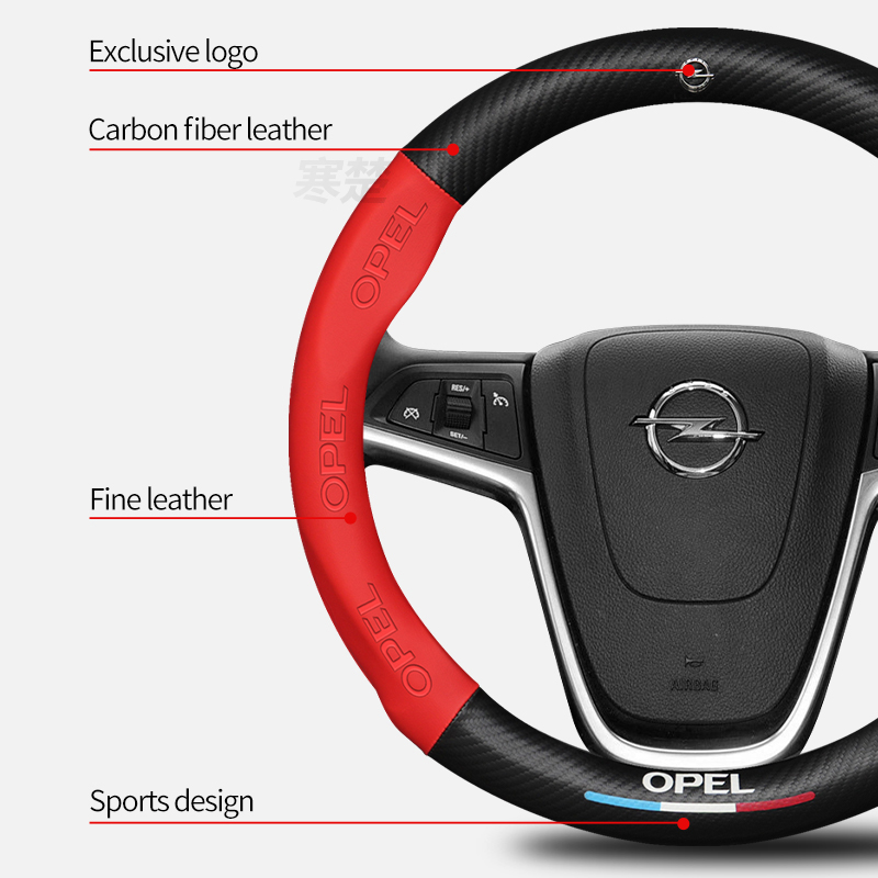 Für Opel OPCline ASTRA CORSA I – Car Steering Wheel Cover Anti Slip Breathable Bewertung und Preis