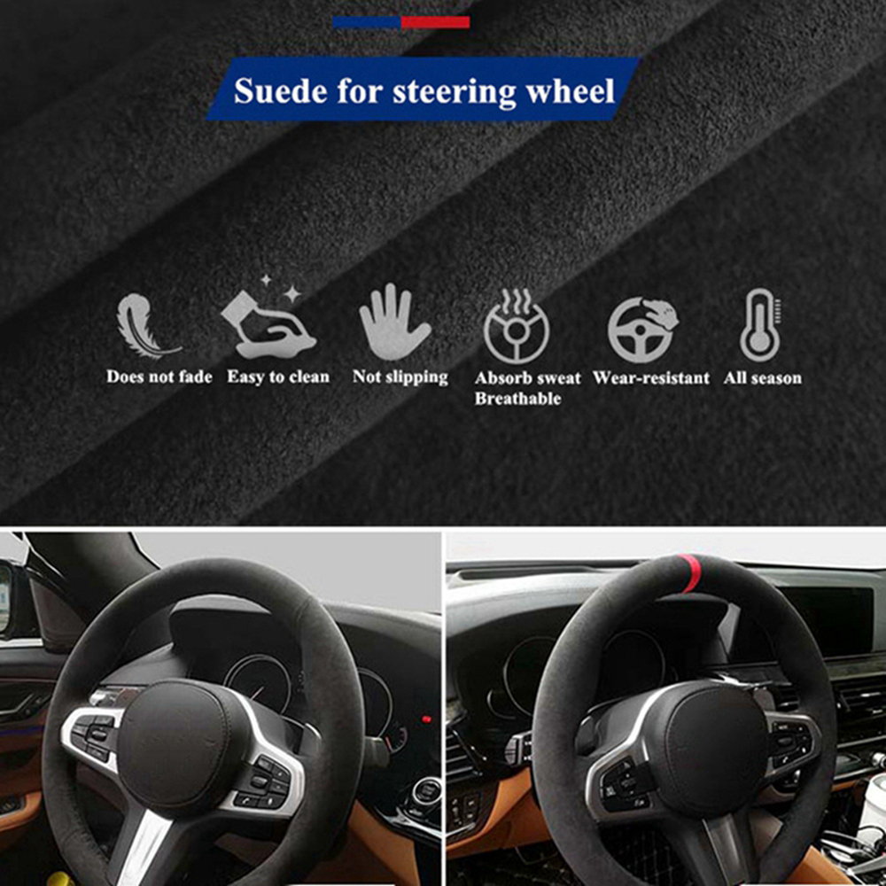 Geflecht Auto Lenkrad abdeckun – Car Steering Wheel Cover Anti Slip Breathable Bewertung und Preis