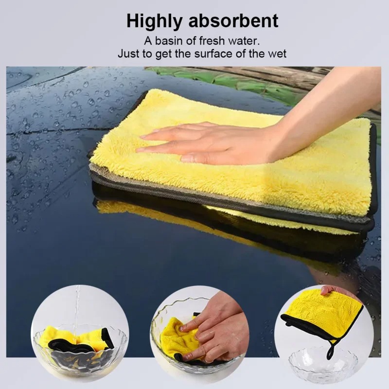 Mikrofaser-Autoreinigungstüche – Microfiber Car Drying Towel Super Absorbent Bewertung und Preis