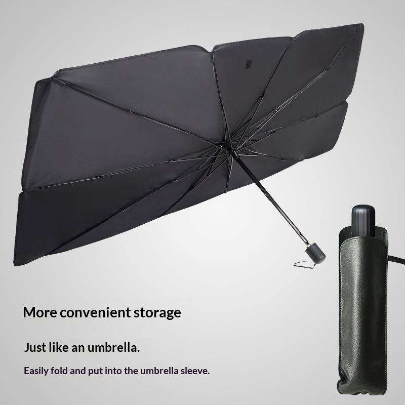 Mehrzweckiger, praktischer, fa – Car Sunshade Windshield Umbrella Foldable Bewertung und Preis