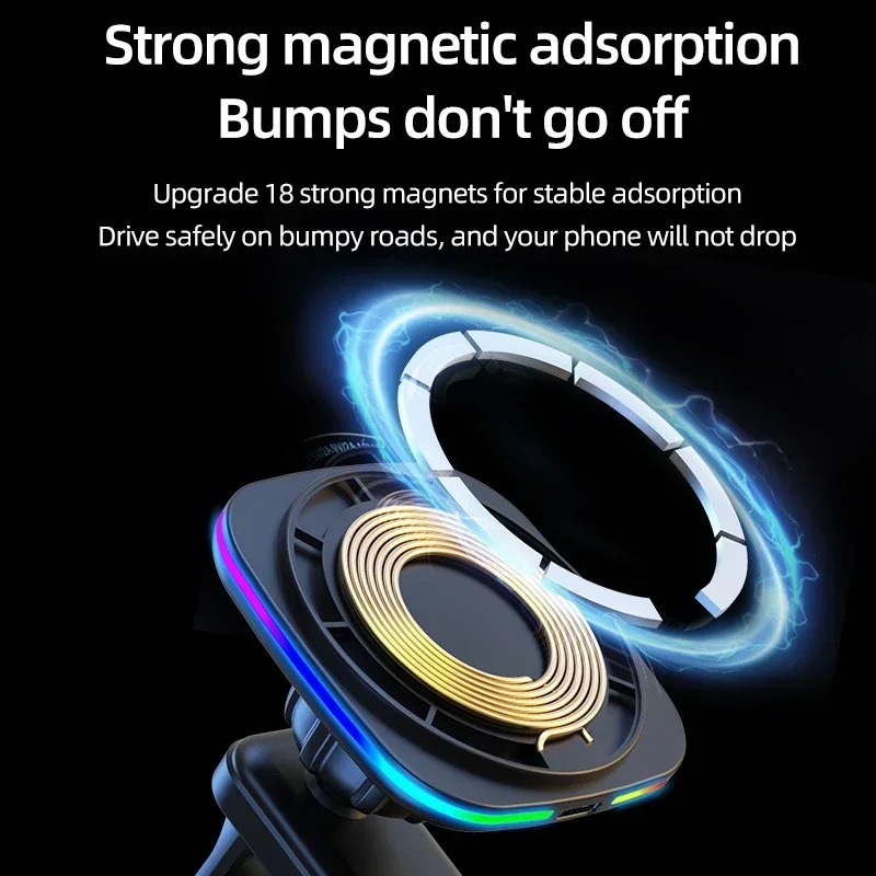 15W Magnetisches Auto-Wireless – Magnetic Phone Holder For Car Vent Bewertung und Preis
