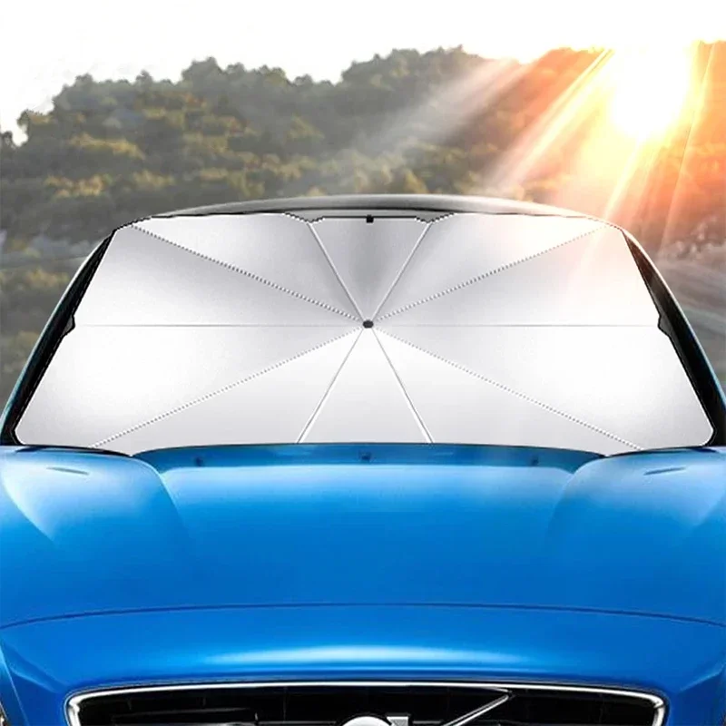 Tragbarer Auto-Sonnenschutz-Sc – Car Sunshade Windshield Umbrella Foldable Bewertung und Preis